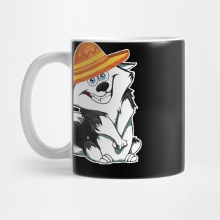 Cute dog alaska mexico cinco de mayo Mug